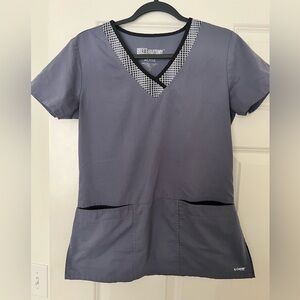 Grey’s Anatomy Grey Scrub Top | size: s
